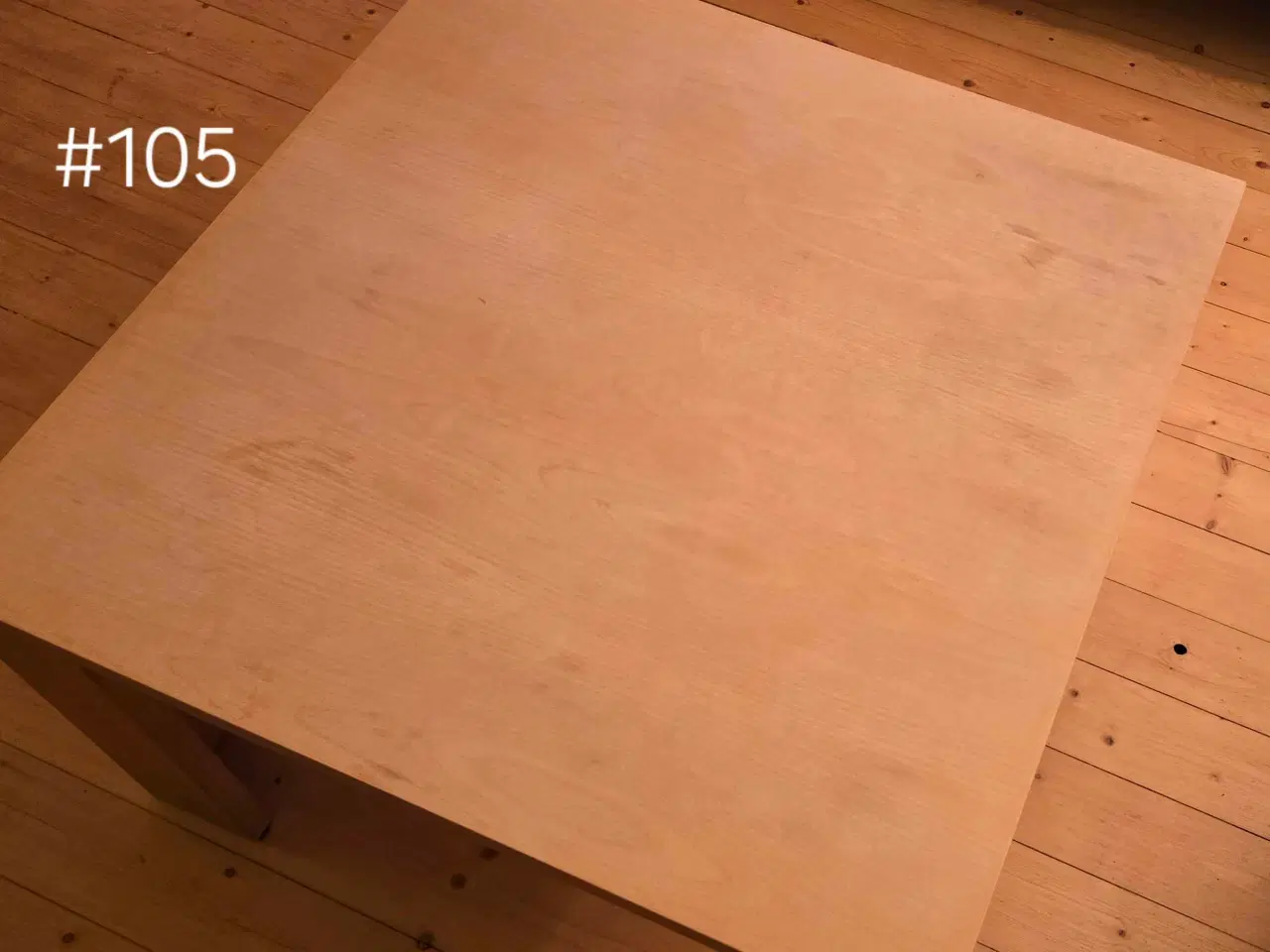 Billede 4 - Firkantet sofabord i træ