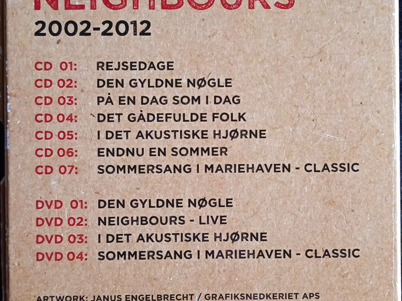Billede 2 - Neighbours – 2002-2012 – CD/DVD-Boks