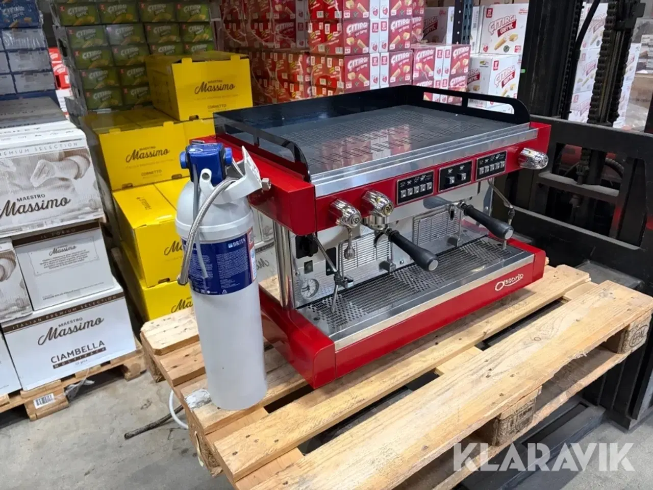 Billede 4 - Espressomaskine Astoria SAE/2-PA 2-gruppe med vandfilter