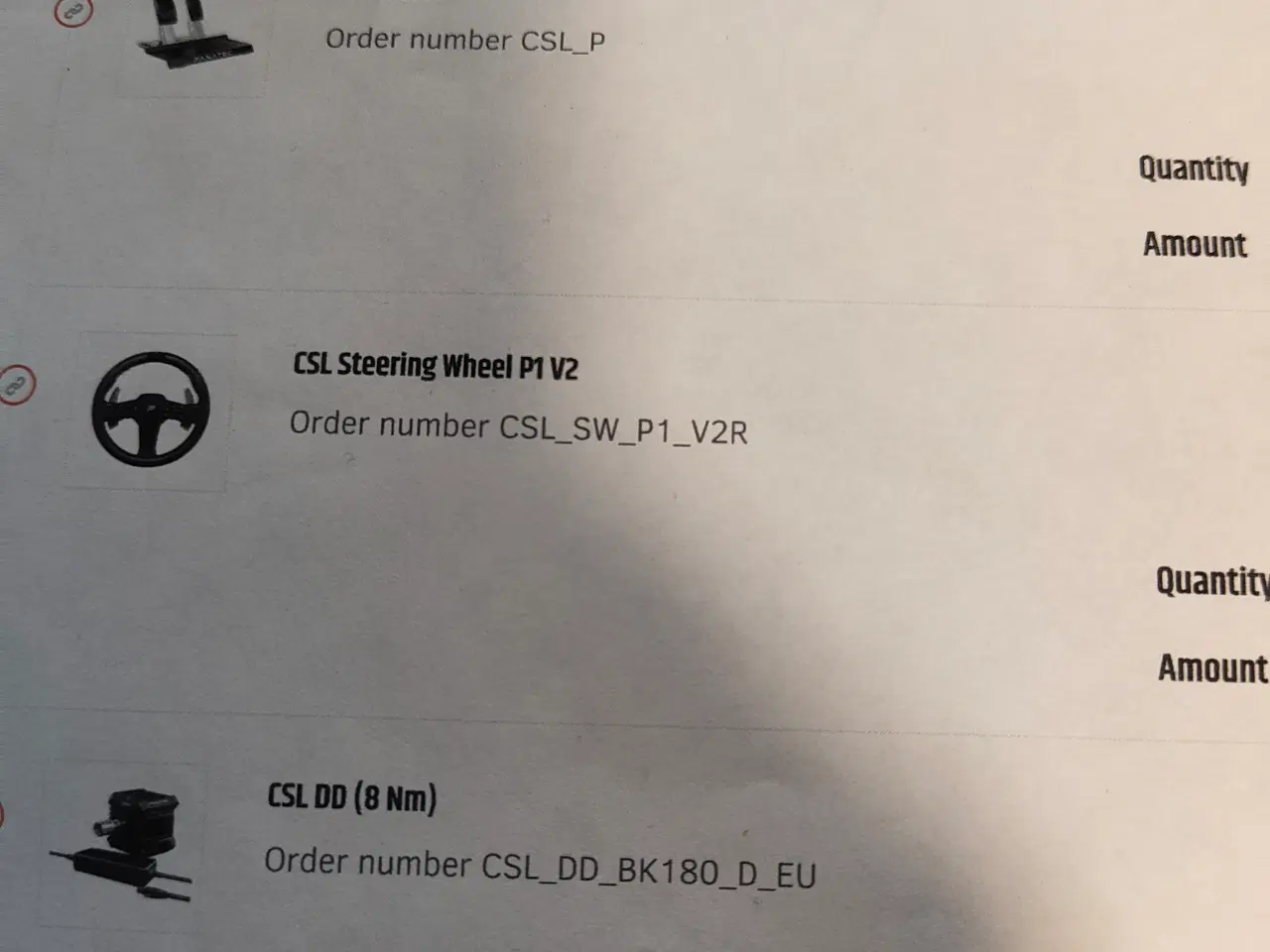 Billede 11 - komplet Fanatec set