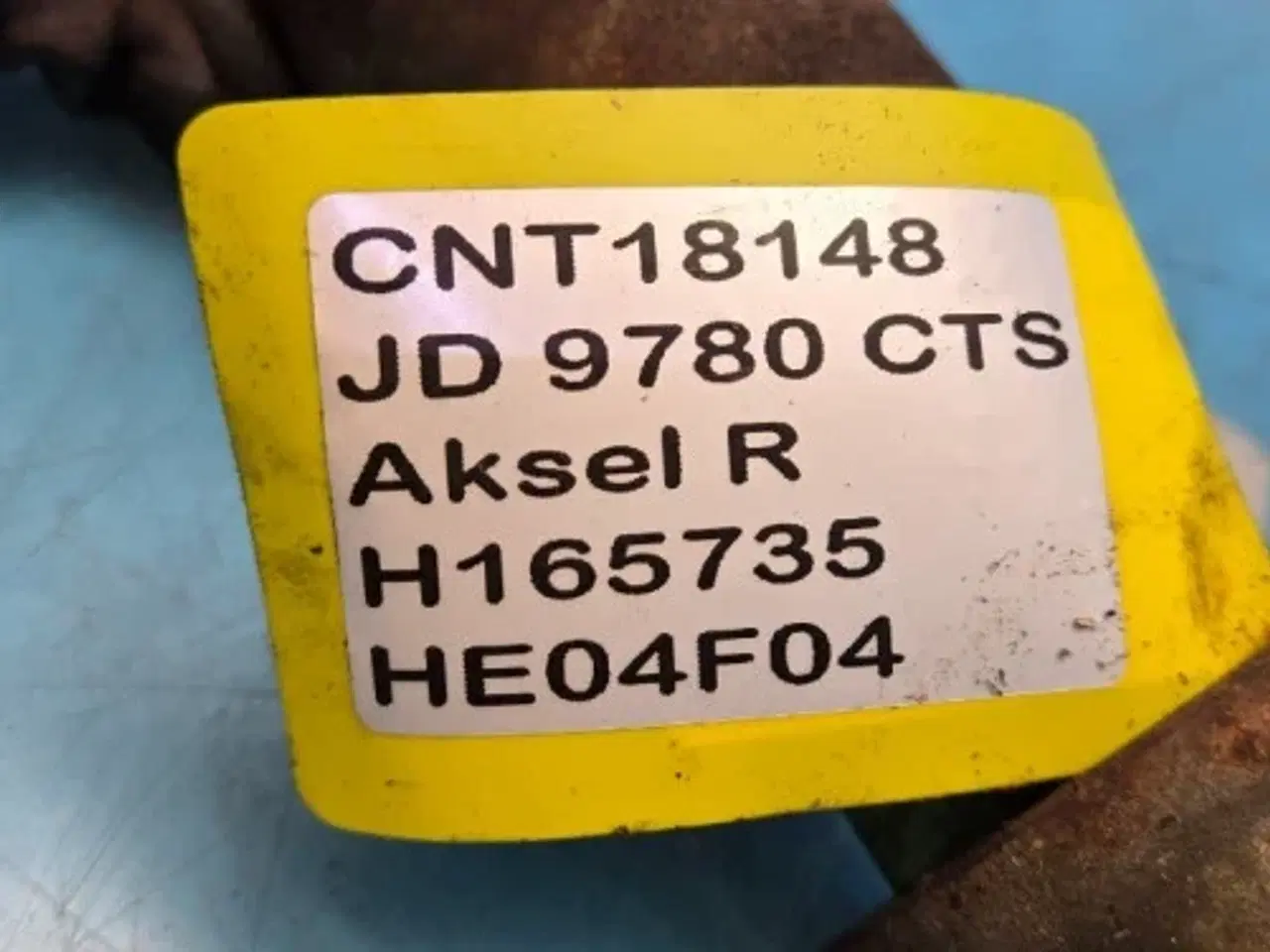 Billede 8 - John Deere 9780 Aksel R.  H165735