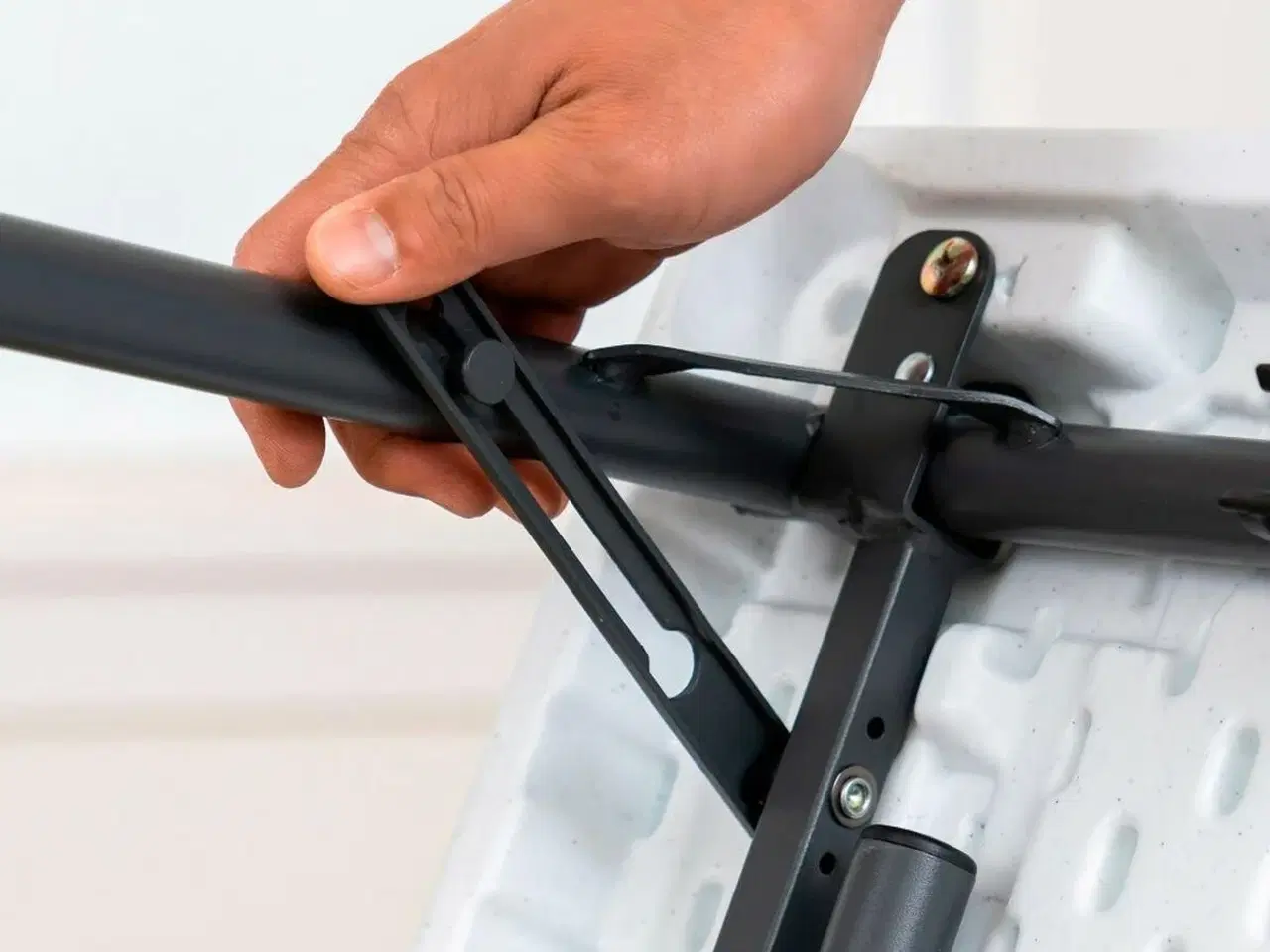 Billede 6 - Lifetime sammenklappeligt bord - hvid 94 × 94 × 74 cm