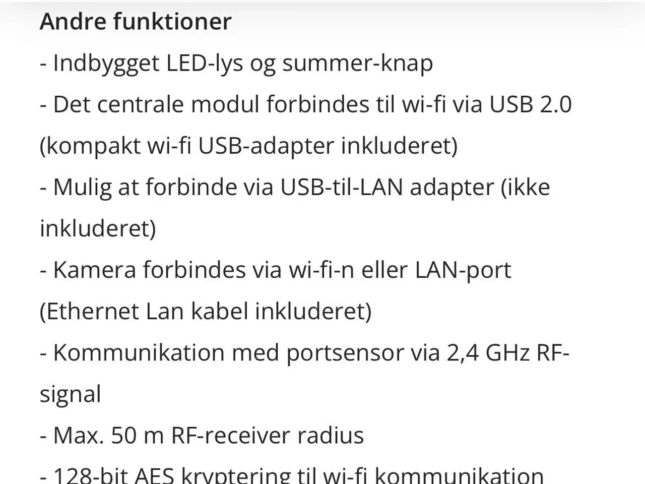 Billede 6 - Overvågnings kamera med portåbner