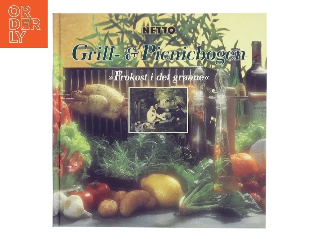 Billede 1 - Grill- & picnicbogen : "frokost i det grønne" (Bog)