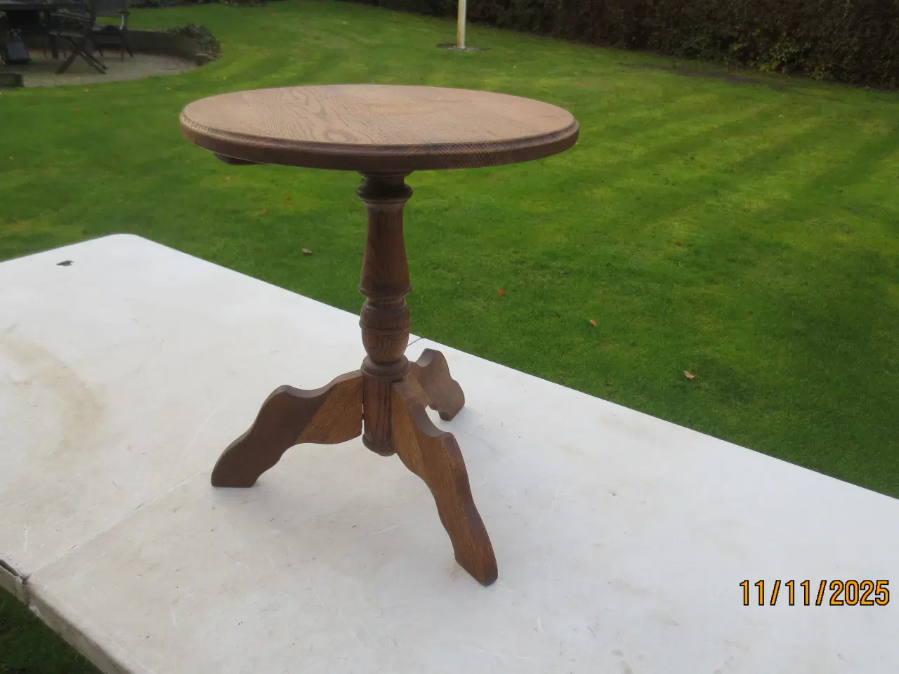 Billede 3 - 1 stk Rund Sidebord / Sofabord