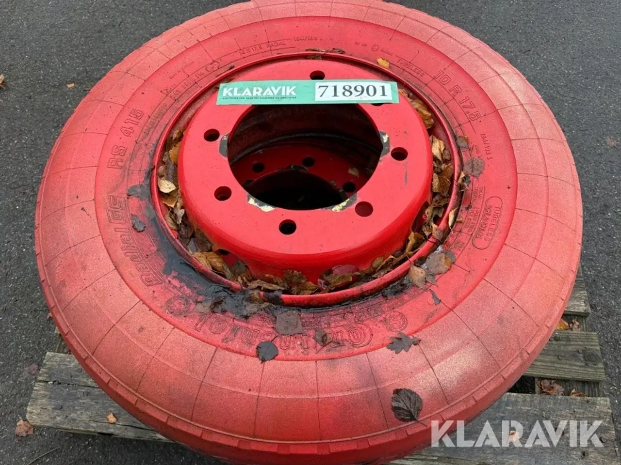 Billede 2 - Dæk med fælg Continental Radial GS RS 415