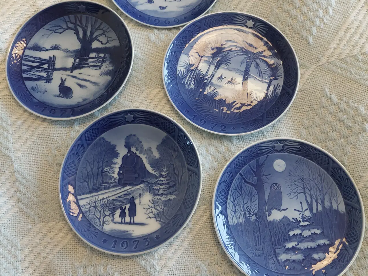 Billede 1 - Juleplatter i Royal Copenhagen.