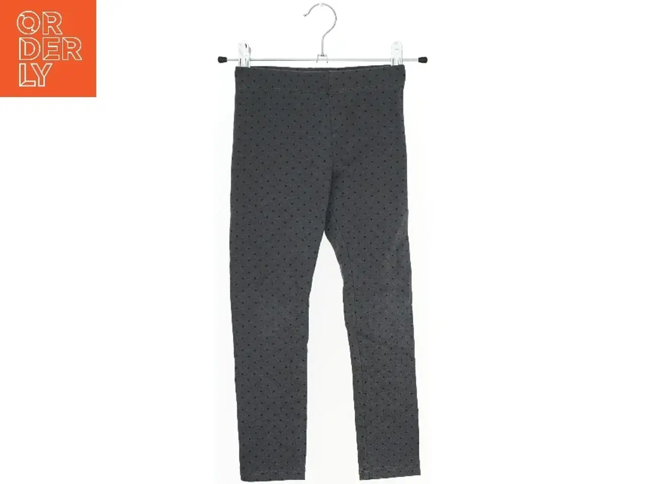 Billede 1 - Grå leggings med prikker fra H&M (str. 116)