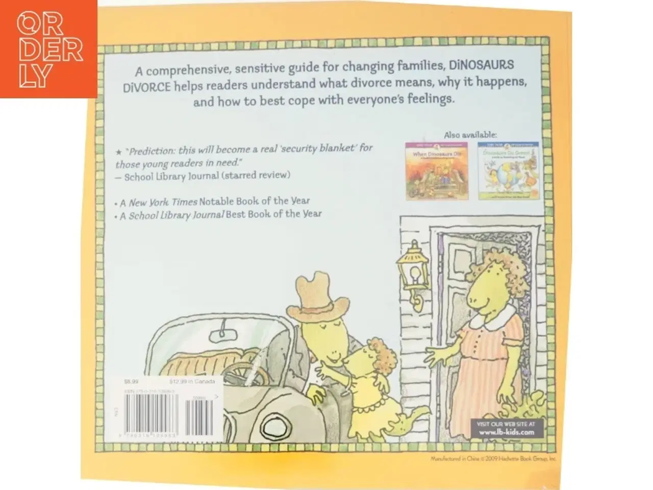 Billede 3 - Dinosaurs Divorce af Laurie Krasny Brown (Bog)