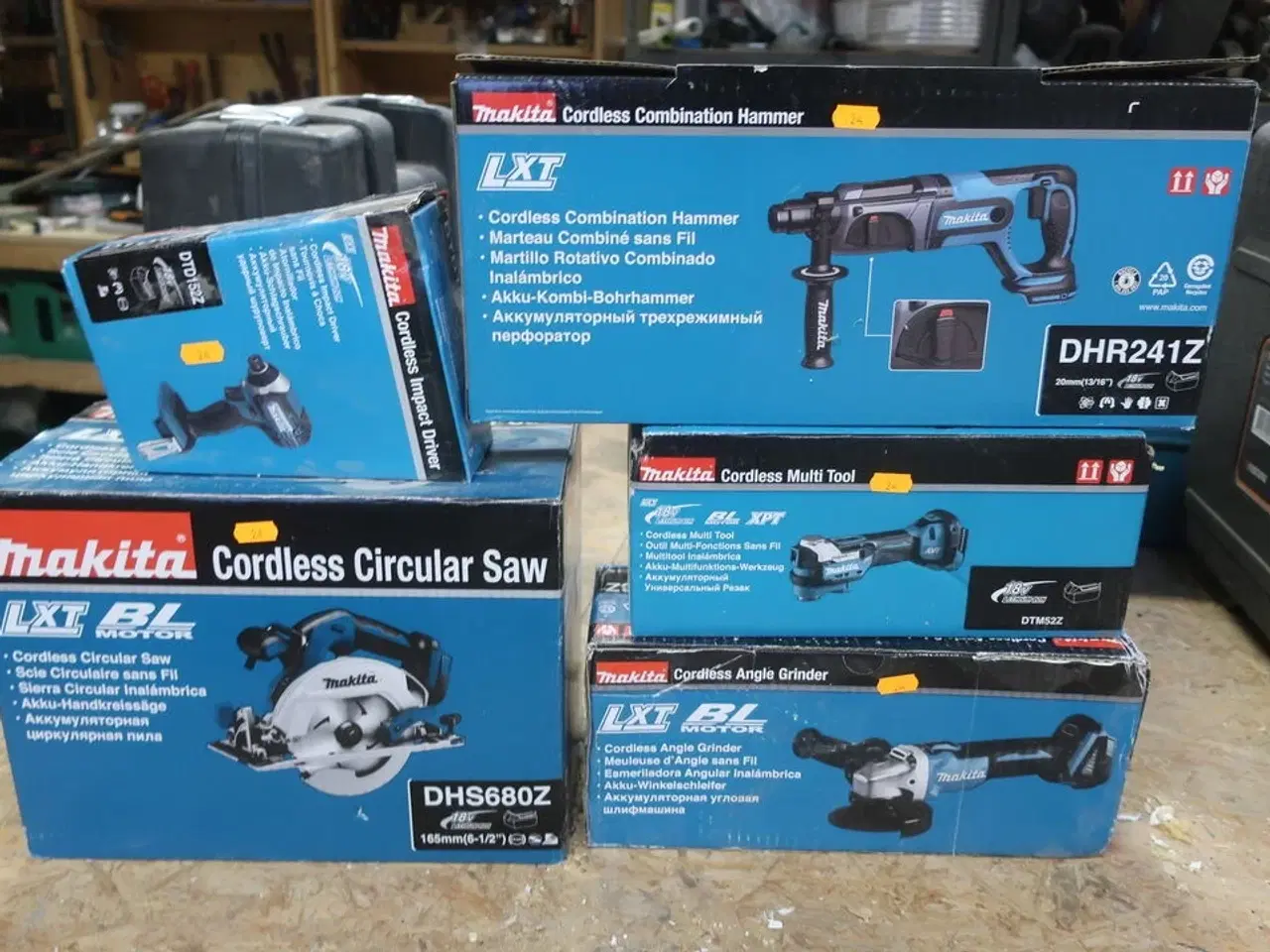 Billede 1 - 5 stk. akku maskiner MAKITA