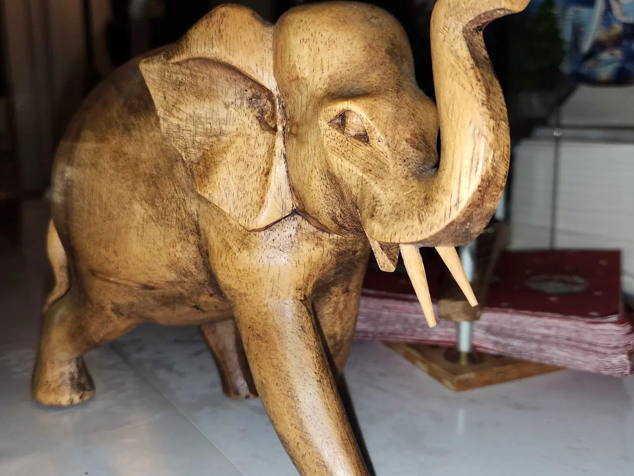 Billede 2 - Træ Elefanter