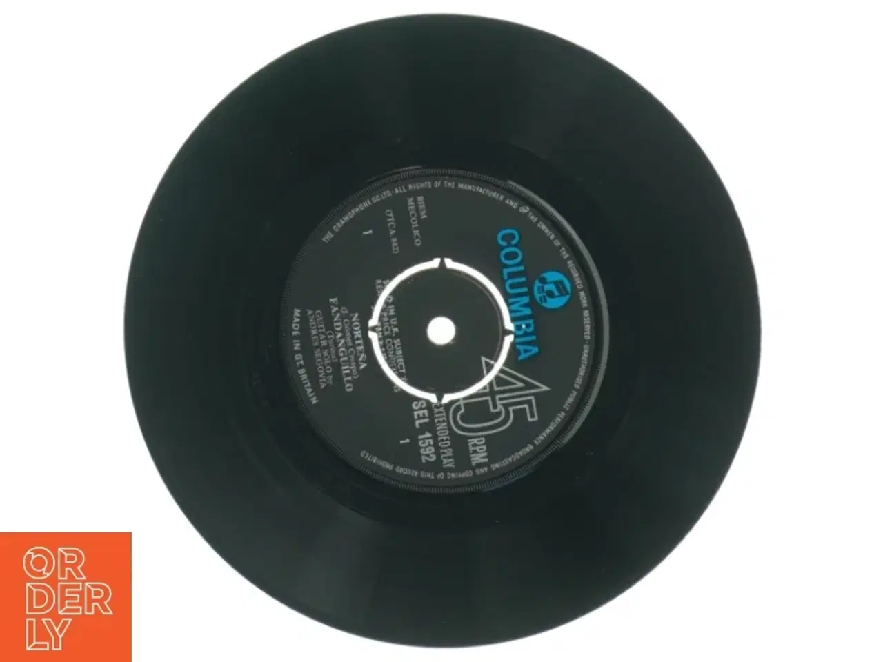 Billede 3 - Segovia Recital Vinylplade (str. 18 cm)