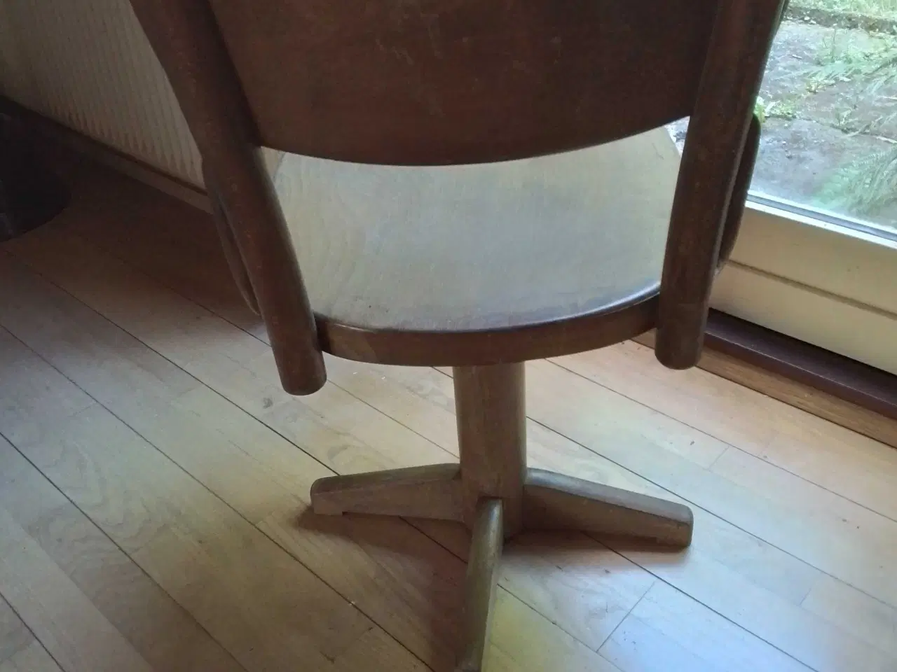 Billede 3 - Fritz Hansen retro kontorstol, eg