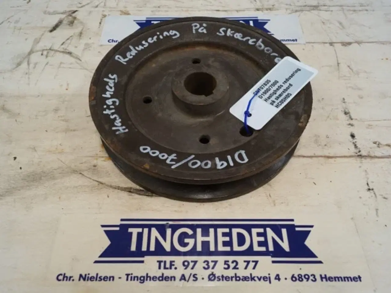 Billede 1 - Dronningborg D7000 Remskive