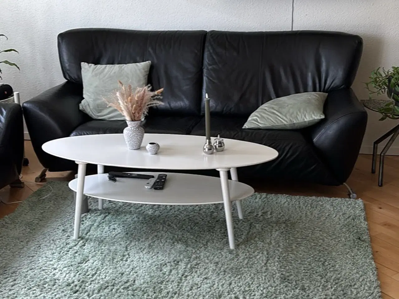 Billede 2 - Italienske læder sofagruppe