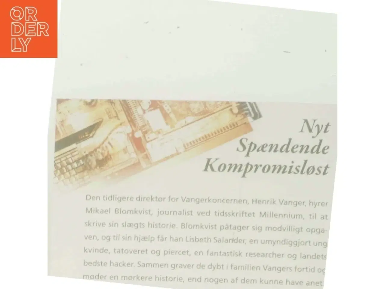 Billede 3 - Mænd der hader kvinder af Stieg Larsson (Bog)