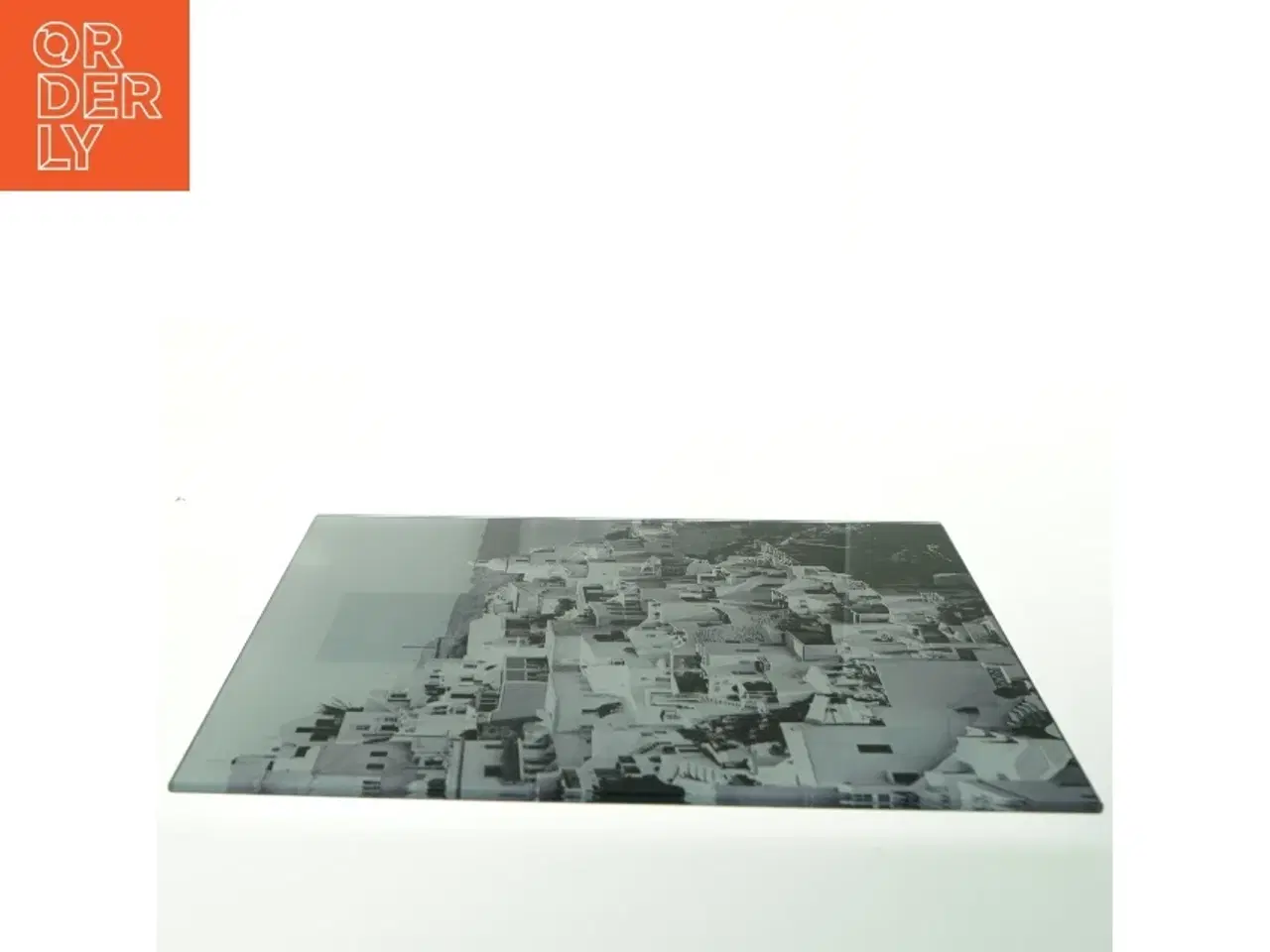 Billede 4 - Billede på glas - af Santorini (str. 30 x 30 cm)