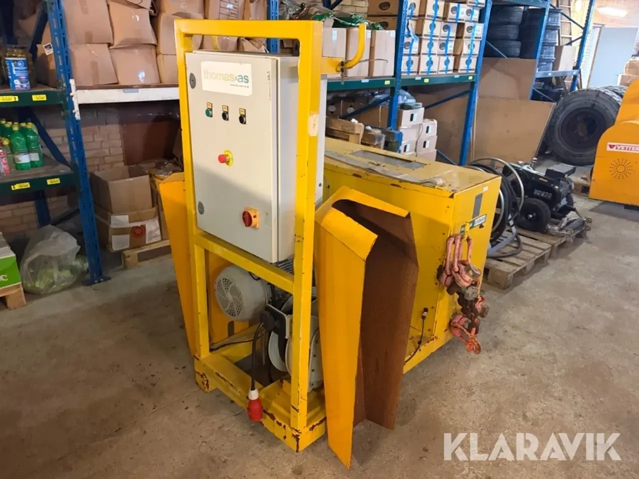 Billede 5 - Elektrisk trækkespil Thomas B75 10 tons / 14 meter