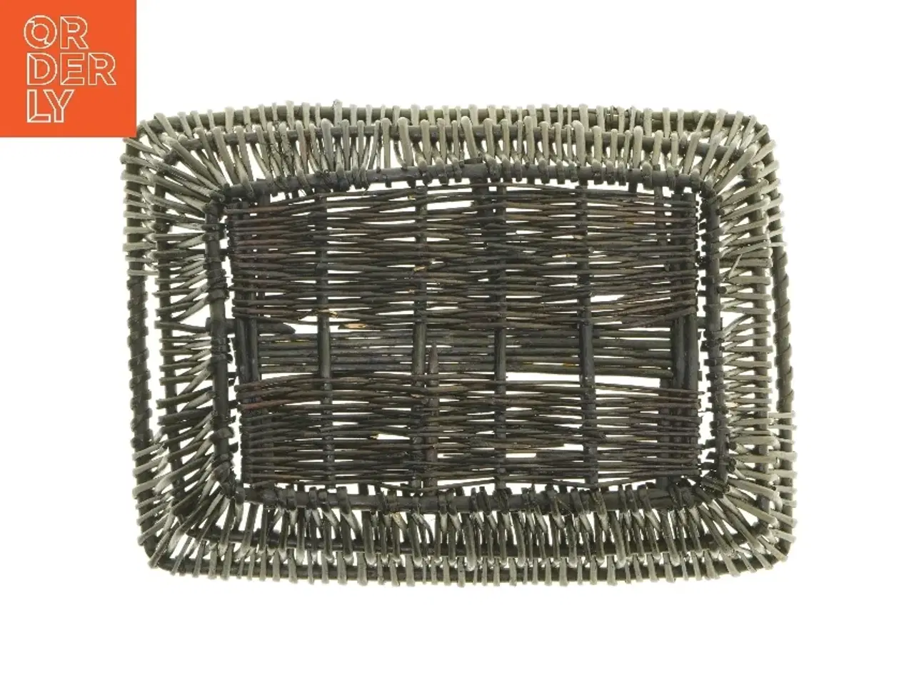 Billede 4 - Fletkurv i rektangulær form (str. 38,5x28 cm)