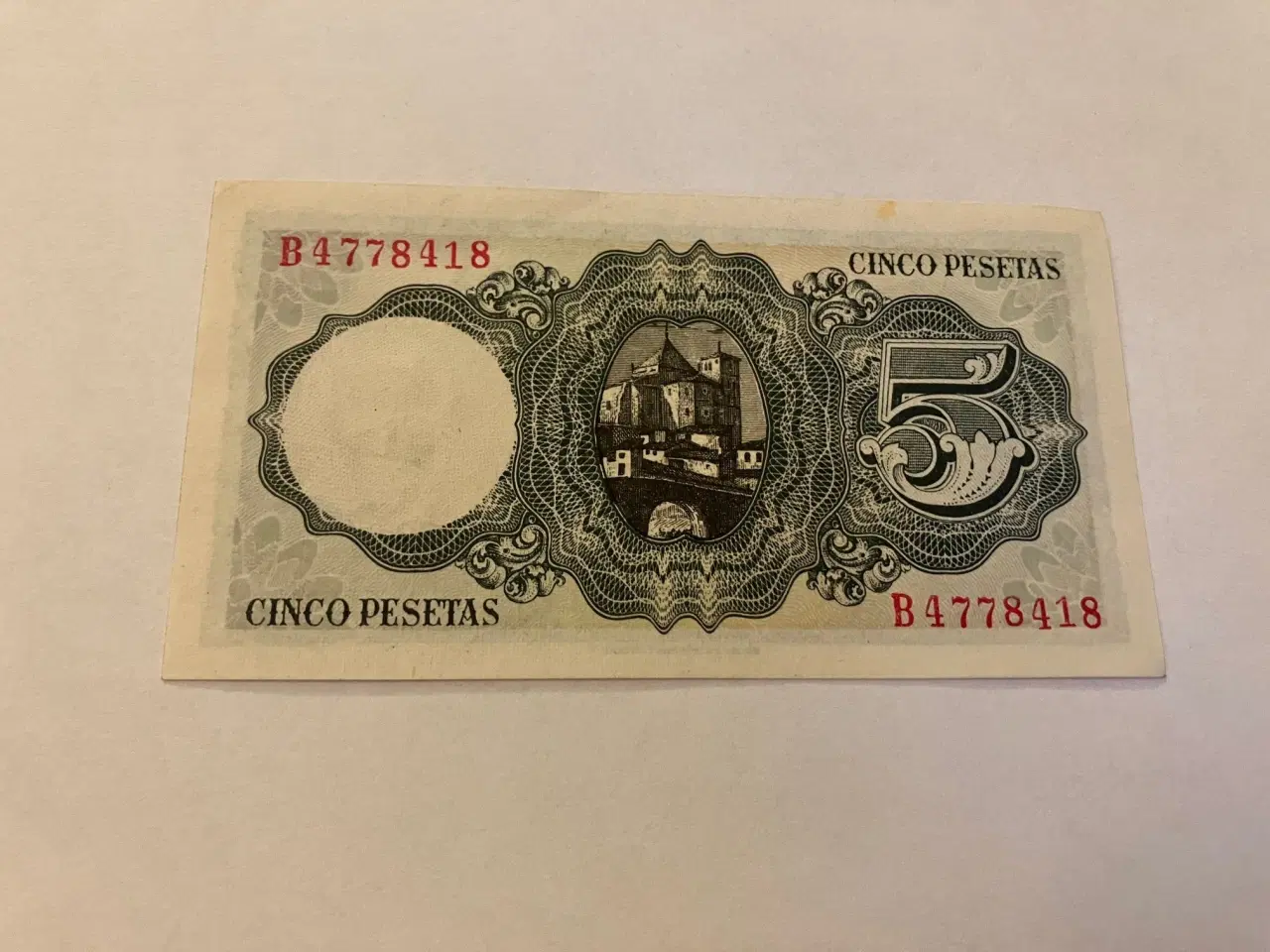 Billede 2 - 5 Pesetas Spain 1951