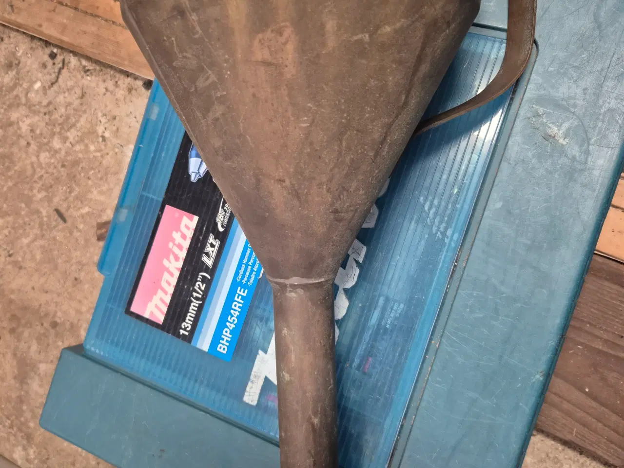 Billede 1 - Gammel messingtragt