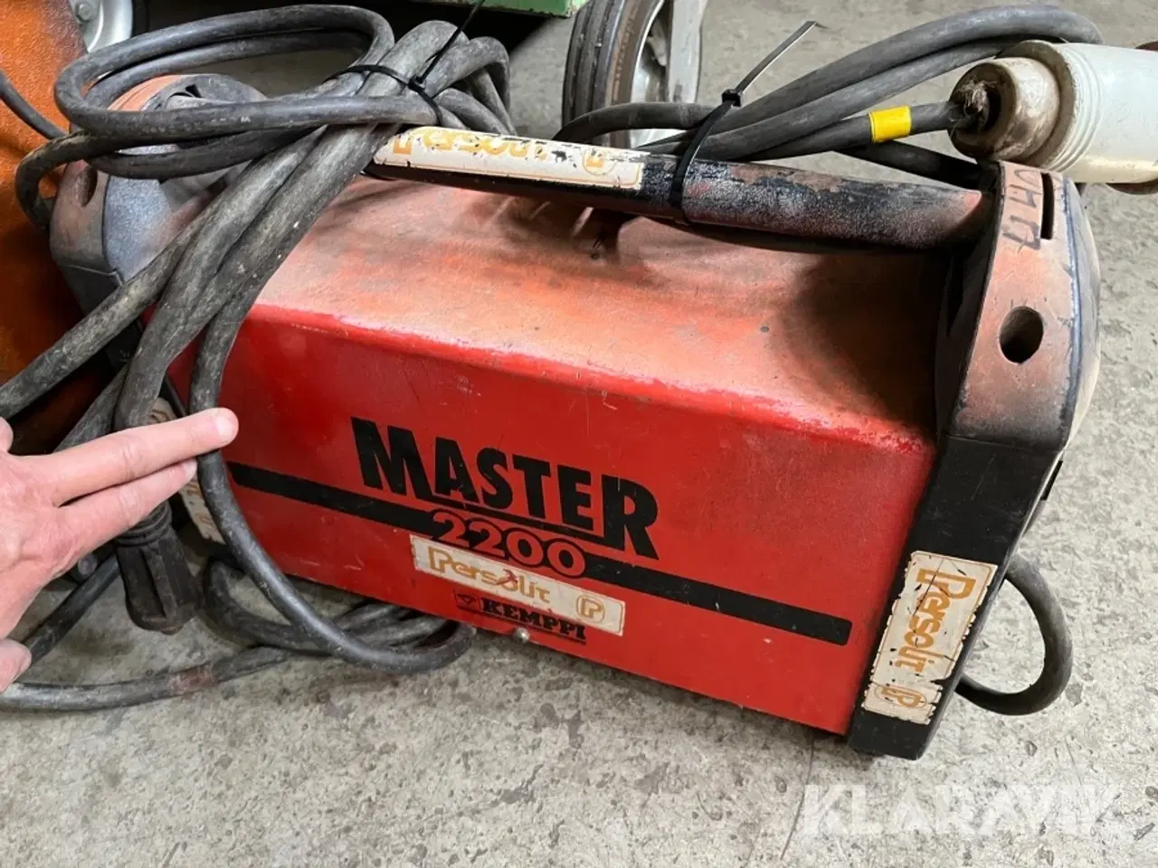 Billede 2 - Svejsemaskiner Kemppi 1400/2200 elektrode