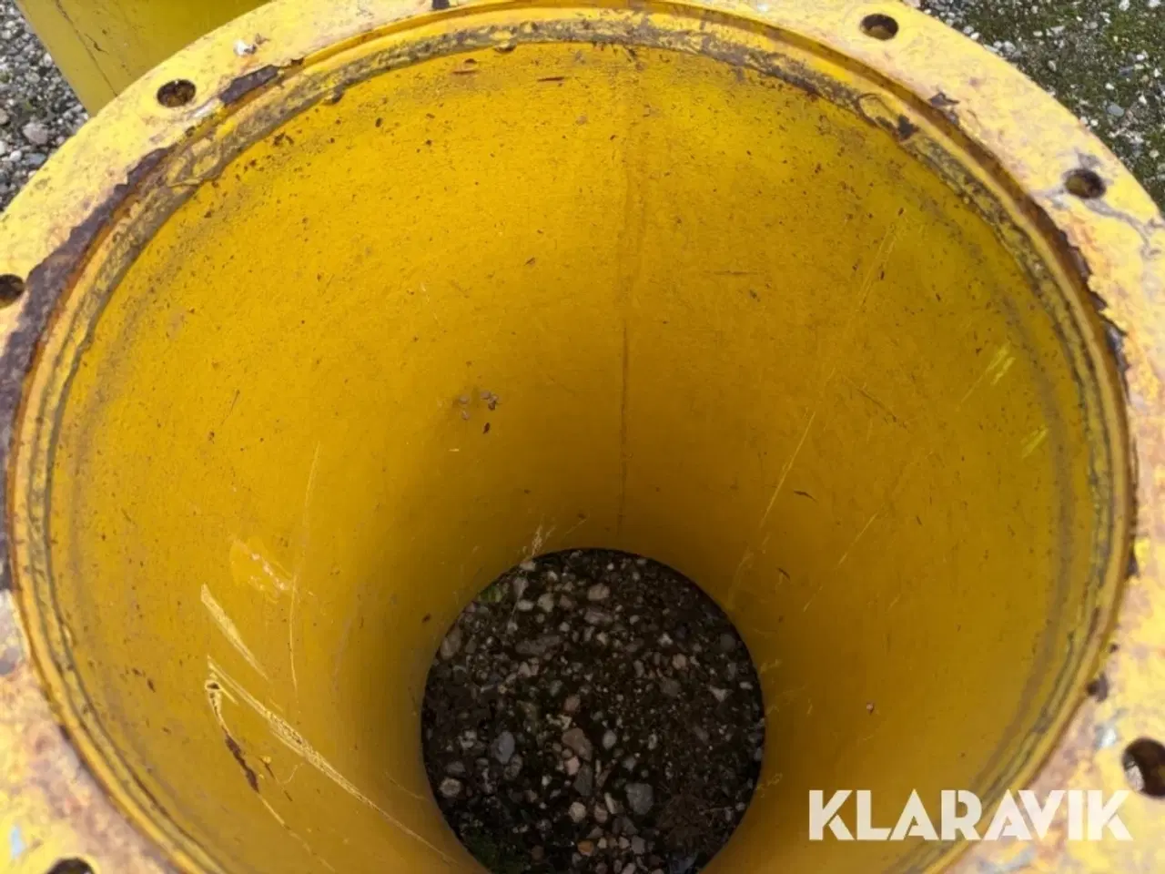 Billede 8 - Afstandsrør til traktorhjul - har siddet på en John Deere 6610