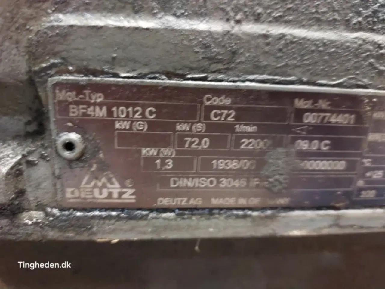 Billede 8 - Deutz BF4M1012C Motor