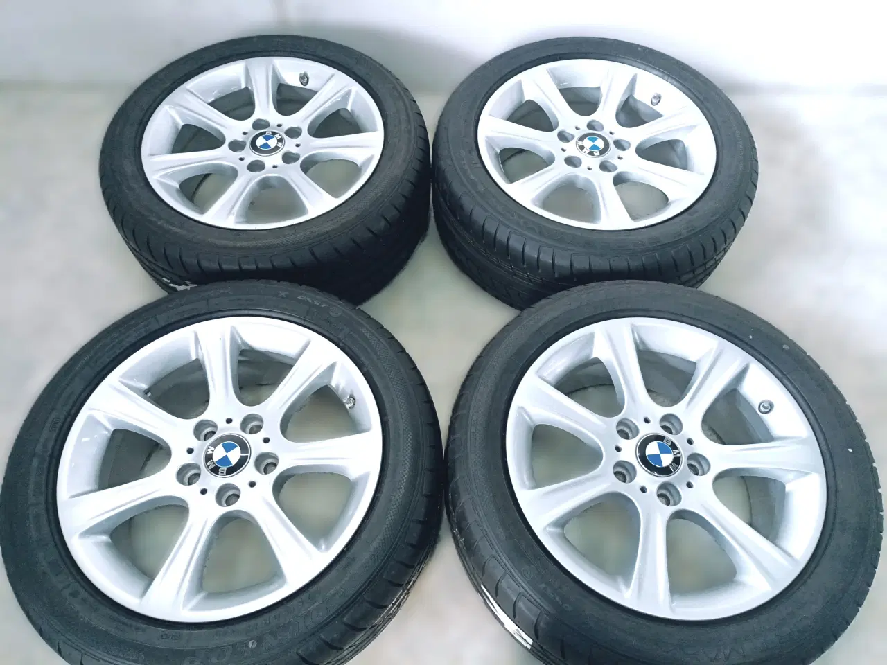 Billede 5 - 5x120 17" IS/ET37 nav 72,6ø BMW sommersæt inkl.TPM