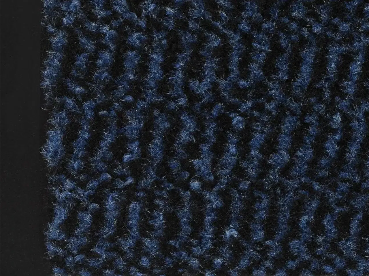 Billede 2 - Måtte med støvkontrol rektangulær tuftet 60 x 90 cm blå