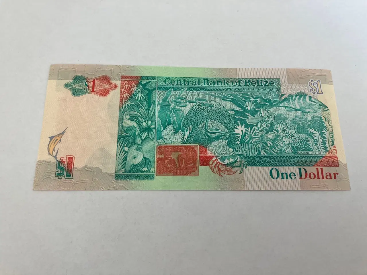 Billede 2 - 1 Dollar Belize 1990