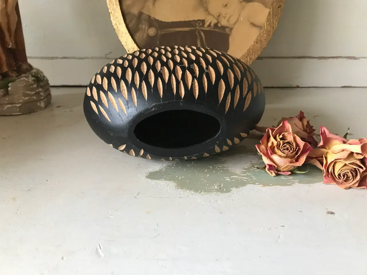 Billede 2 - Vase i træ
