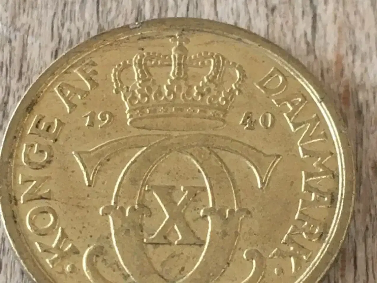 Billede 2 - 1/2 krone fra 1940