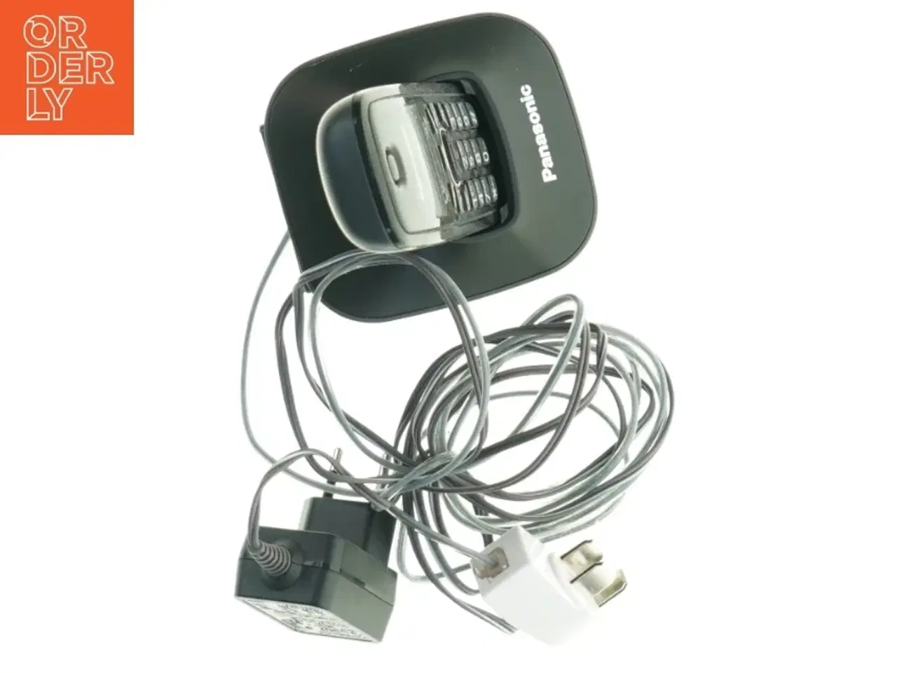 Billede 2 - Trådløs telefon med oplader fra Panasonic (str. 18 x 9 cm)