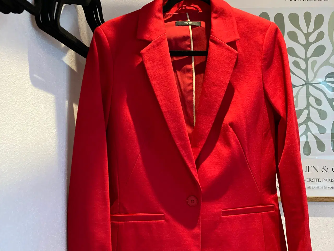 Billede 1 - Esprit Collection blazer rød str. 38 "ny"