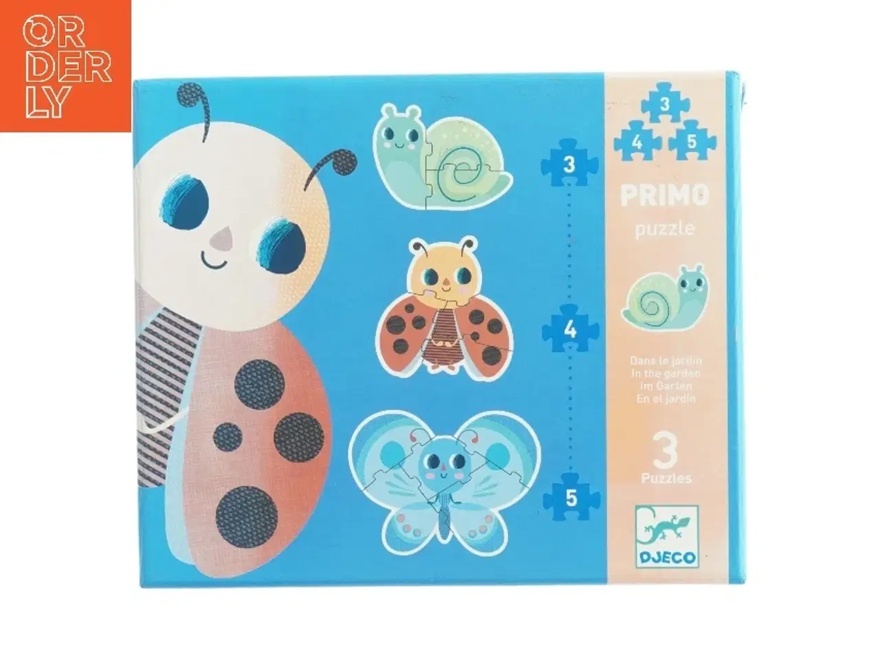 Billede 1 - Børnepuslespil fra Djeco (str. 21 cm)