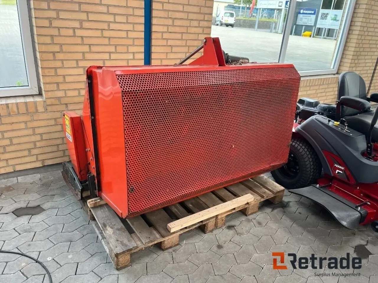 Billede 2 - - - - Have- og landskabsudstyr MURATORI Plænelufter med opsamler Med opsamler