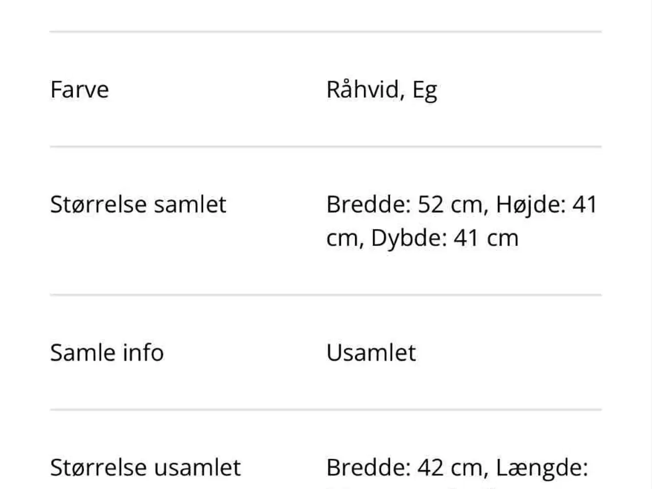 Billede 3 - Hvid Puff sælges