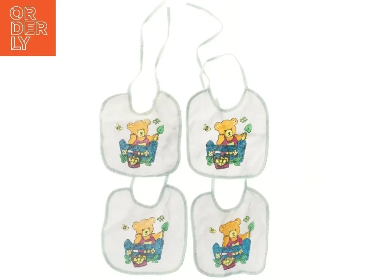 Billede 1 - Babysmekker med bjørnemotiv (str. Ø 18 cm)