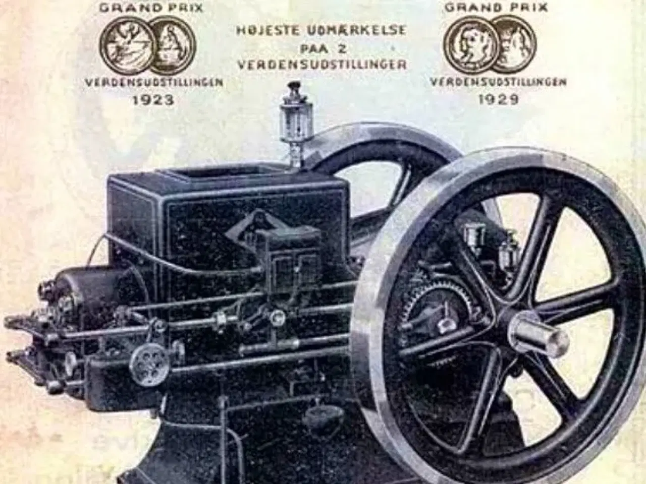 Billede 1 - Stationær motor