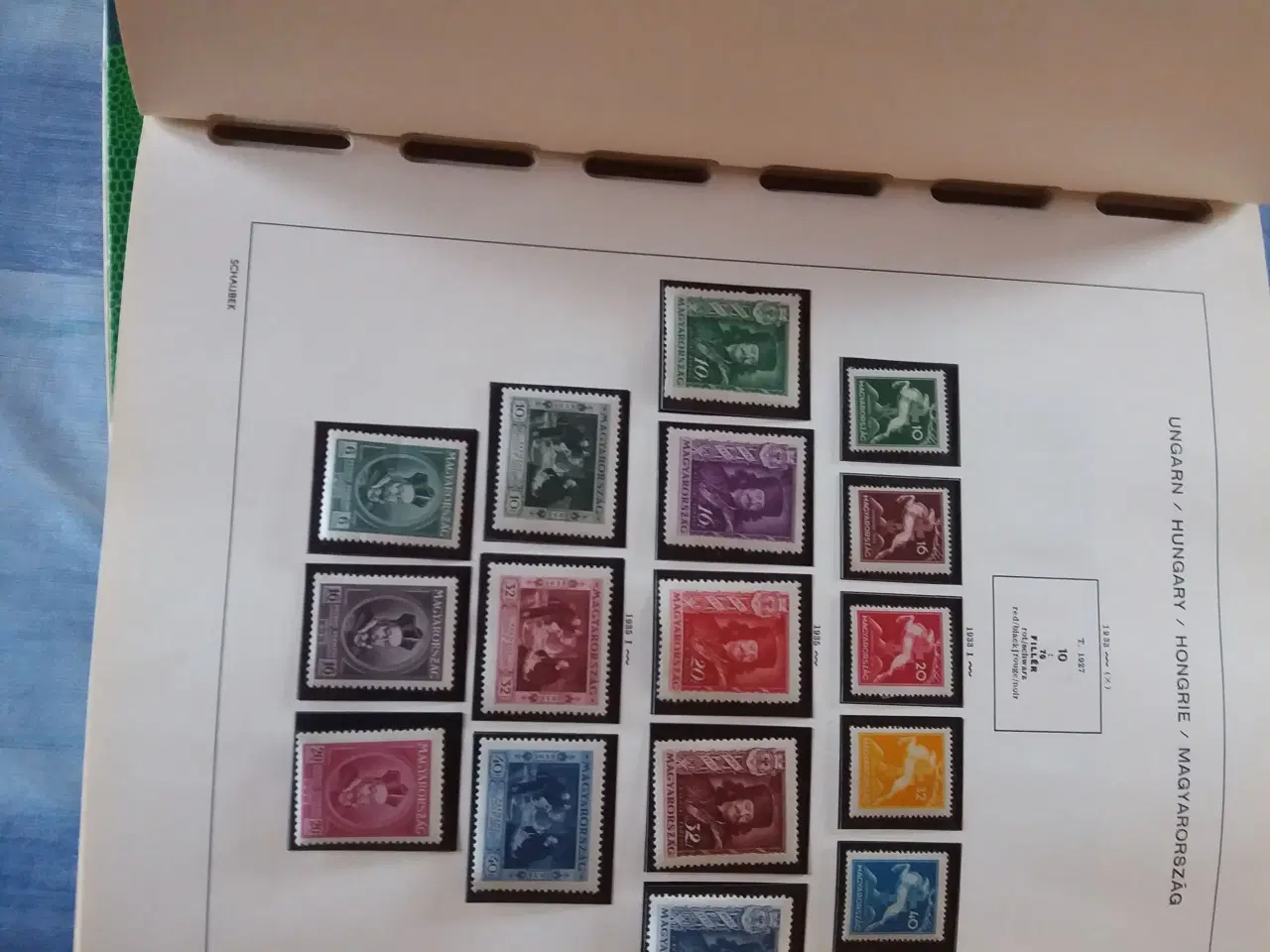 Billede 1 - frimærker ungarn, stor samling