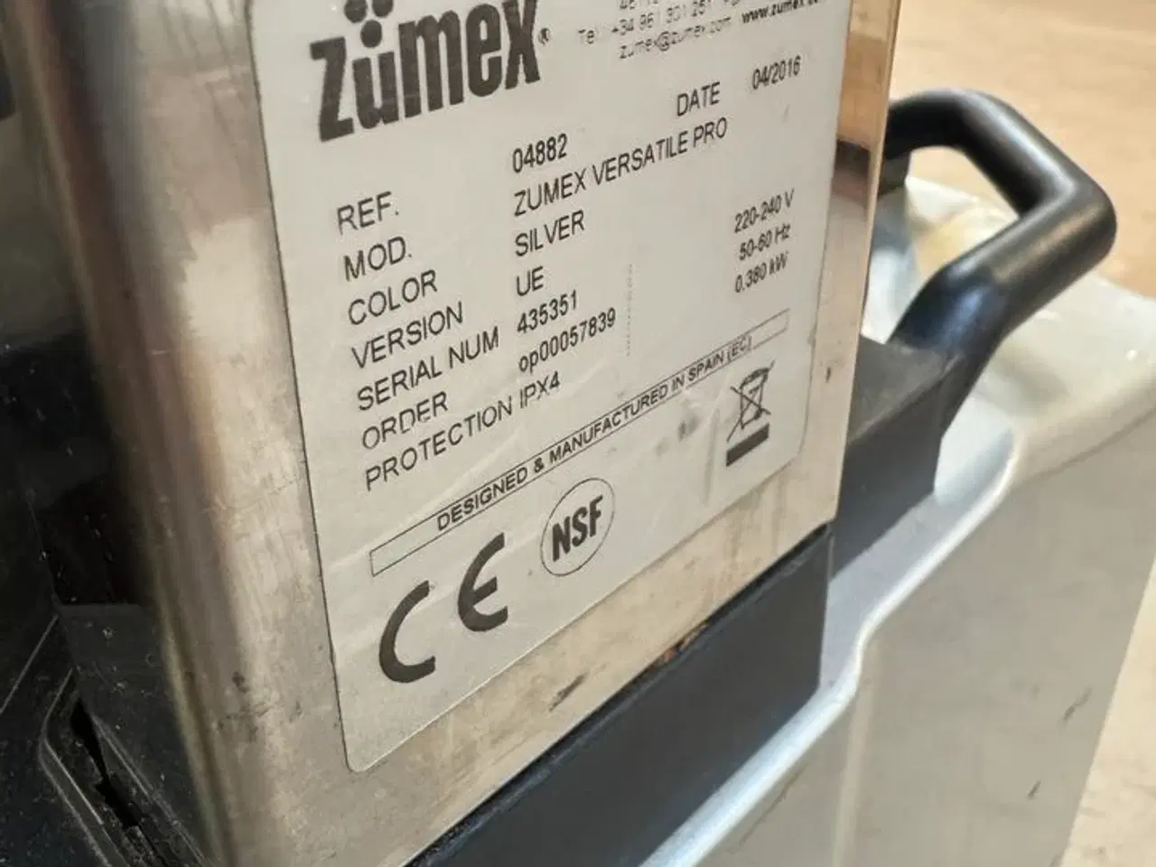 Billede 6 - Appelsinpresser ZÜMEX, VERSATILE PRO