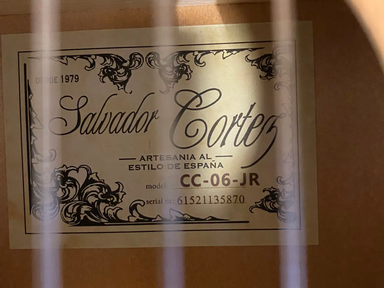 Billede 5 - 🎸 Salvador Cortez CC-06-JR 3/4 – Topkvalitet i ko