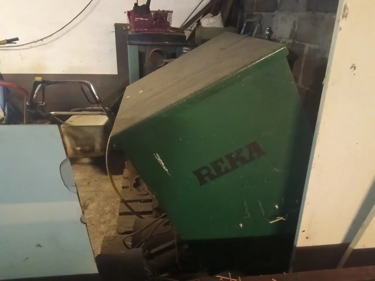 Billede 10 - Reka kedel med stoker til piller og til halm