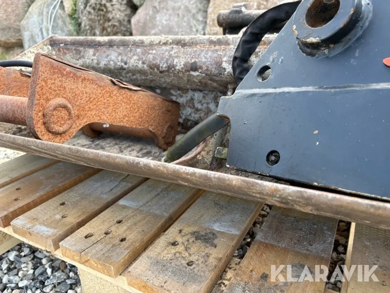 Billede 12 - Kipbar planerskovl og hydrauliskskifte
