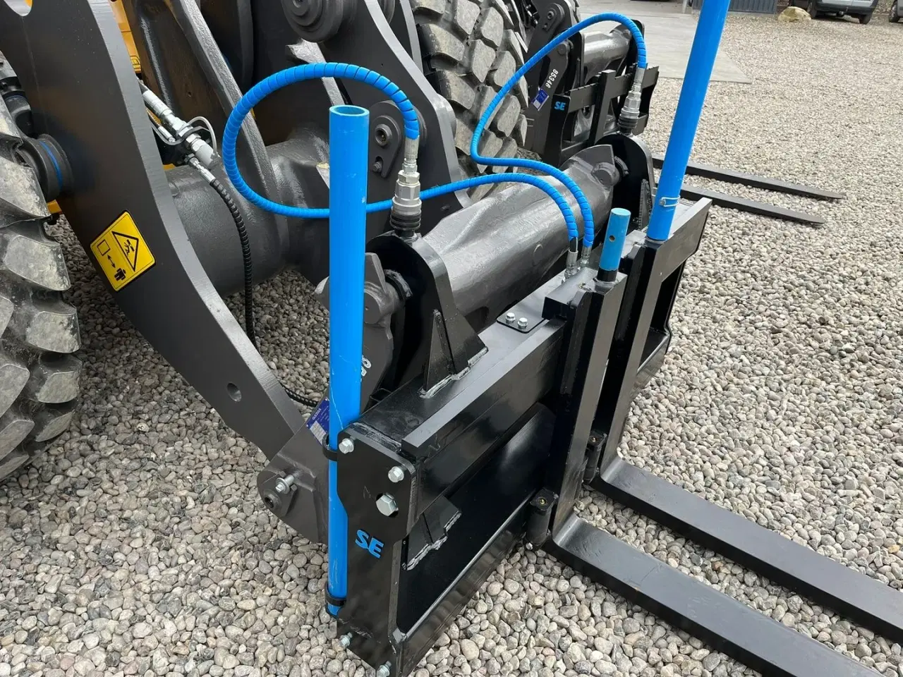 Billede 7 - Volvo Pallegafler Hydraulisk 5Tons pallegafler med Volvoskifte, hydraulisk gaffelflyt og 1,5m slæde