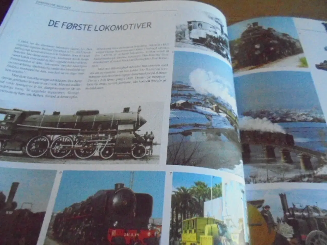 Billede 3 - Alverdens tog – fotos af 1000 lokomotiver og jernb