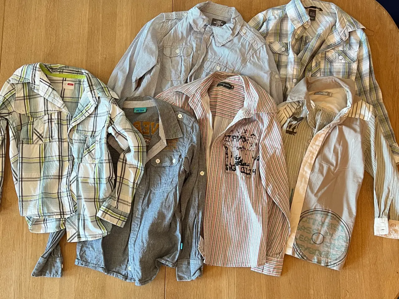Billede 1 - 6 børneskjorter 5-6 år