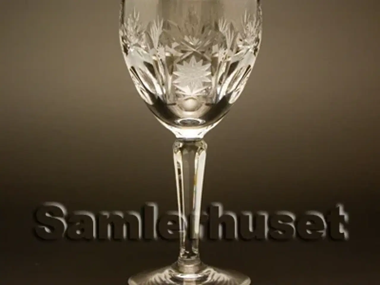 Billede 1 - Heidelberg Rødvinsglas. Lille H:168 mm.