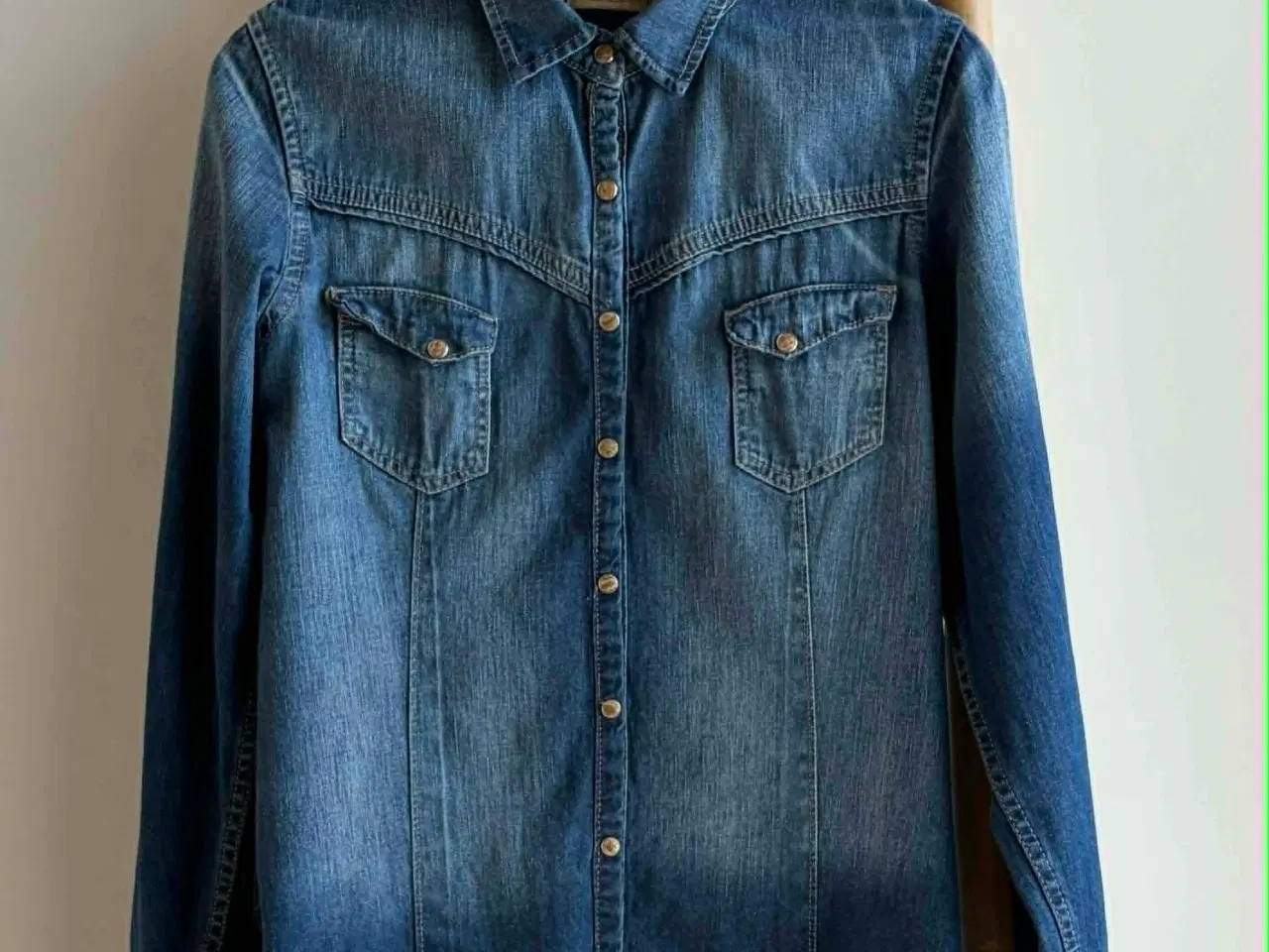 Billede 1 - Gabba denimskjorte, str. L